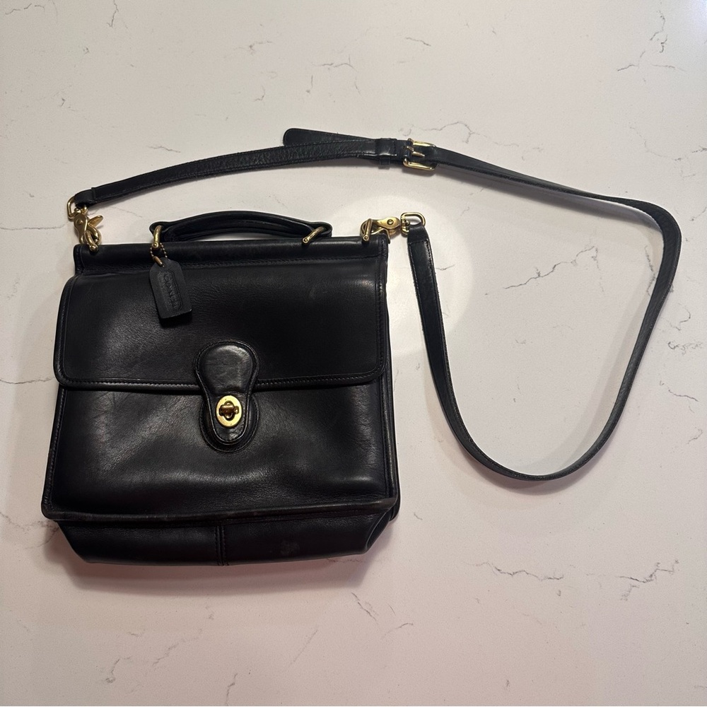 Vintage Coach Leather Bag